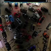 Chaos bei Autotreffen in Kroatien