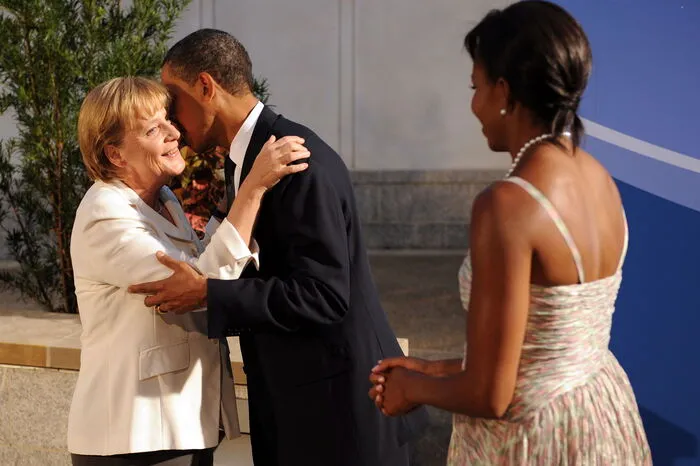 Mit oder ohne Michelle: Ein Zusammentreffen mit Obama ist immer eine sehr erfreuliche Sache.