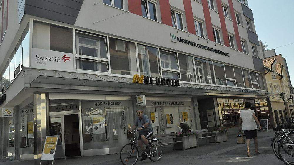 Noch ist die GKK in der Wiener Straße angesiedelt, nun wird auf Hochtouren ein neuer Standort gesucht