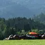 Red Bull Racing's Dutch driver Max Verstappen competes during the qualifying session on the Red Bull Ring race track in Spielberg, Austria, on June 29, 2024, ahead of the Formula One Austrian Grand Prix. (Photo by Joe Klamar / AFP)