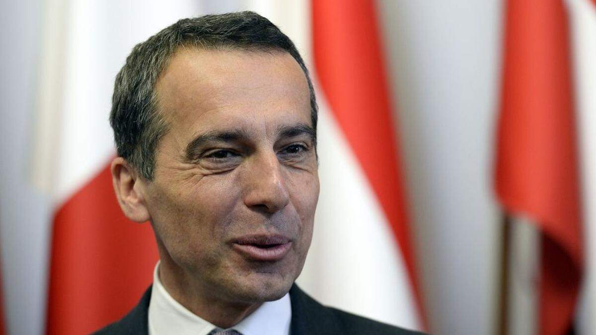 Bundeskanzler und SPÖ-Chef Christian Kern 