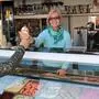 Anita Kainz begrüßte im Eiscafé Kainz mehr als 30 Jahre ihre Kunden