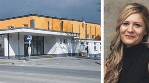 Katja Tritscher eröffnet ihre Praxis in den Räumlichkeiten des ehemaligen Kinos am Bärnbacher Hauptplatz