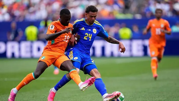 Nicolas Pepe (links) war der Matchwinner der Elfenbeinküste