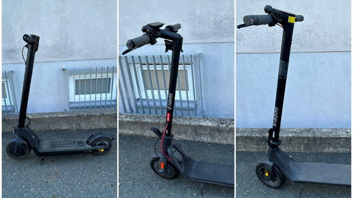 Personen, denen ein E-Scooter gestohlen worden ist und die eines der Fahrzeuge wiedererkennen, sollen sich bei der Polizeiinspektion Leibnitz melden