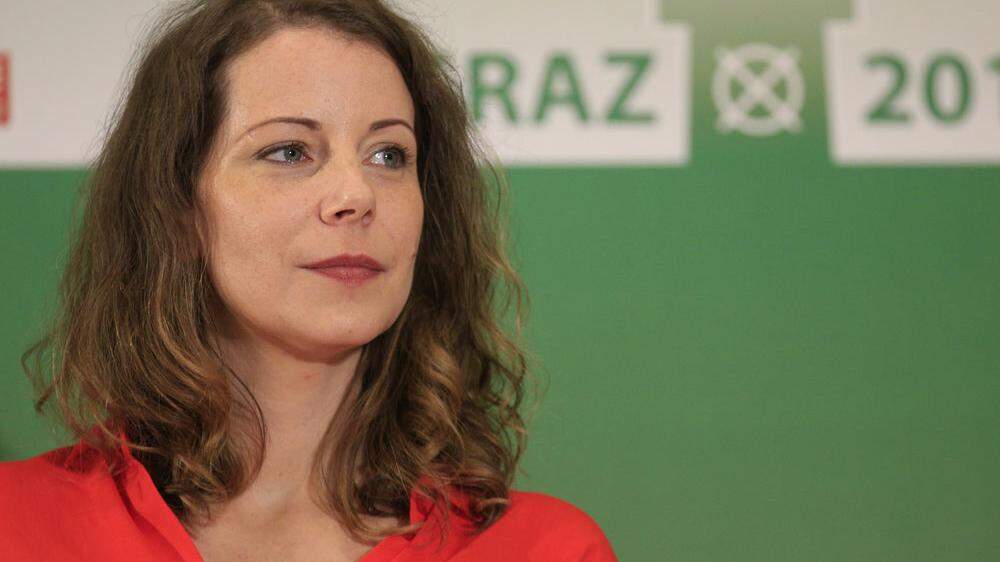 Dem Grazer Parteivorstand (Bild: Vorstandssprecherin Tina Wirnsberger) wurde von den Jungen Grünen der Rücktritt nahegelegt