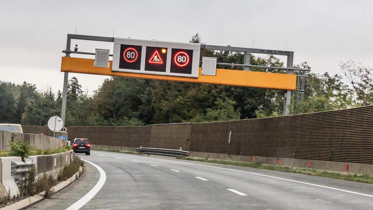 Auf der Südautobahn kam es zu einer gefährlichen Situation