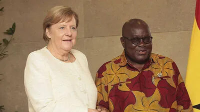 Merkel, Akufo-Addo