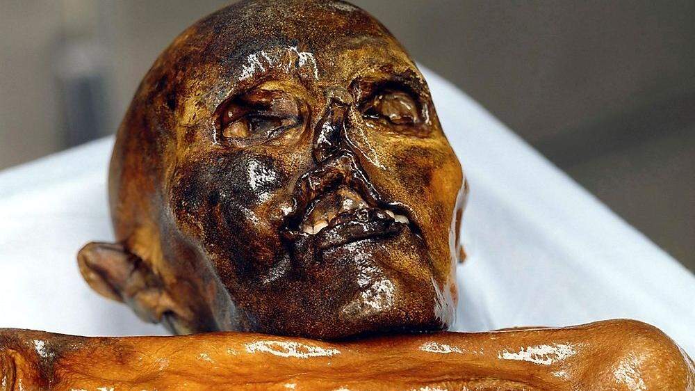 Ötzi ist über 5000 Jahre alt 