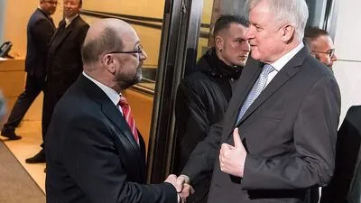 Schulz und Seehofer