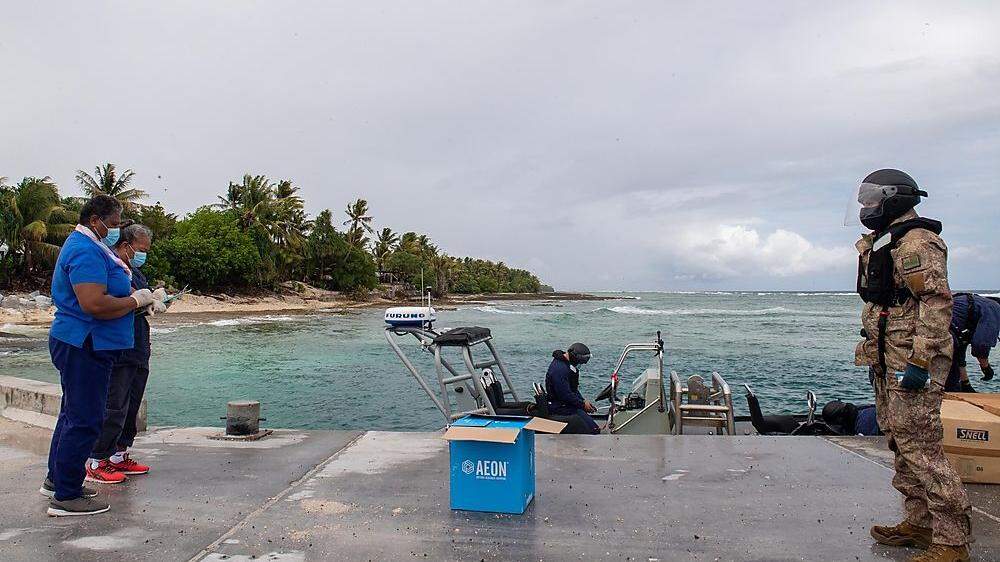 Fürs Impfen im einsamsten Atoll der Erde, Tokelau, braucht es eine Militäraktion
