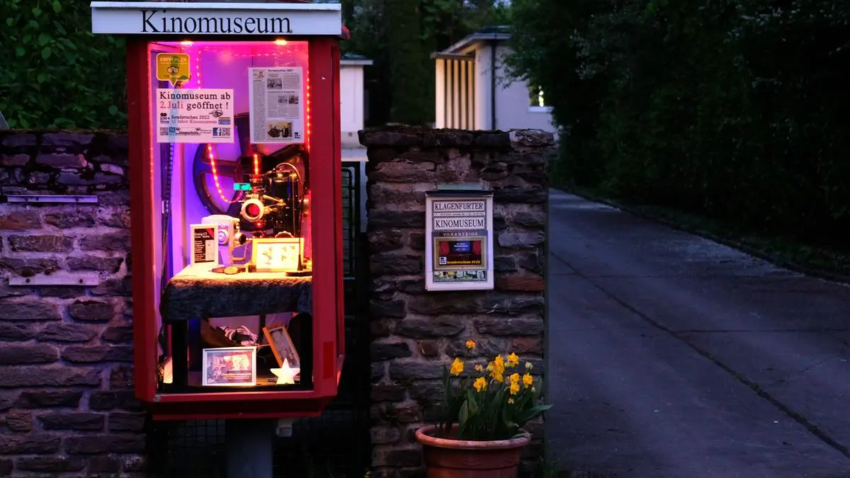 Das Klagenfurter Kinomuseum öffnet am 2. Juli wieder seine Tore