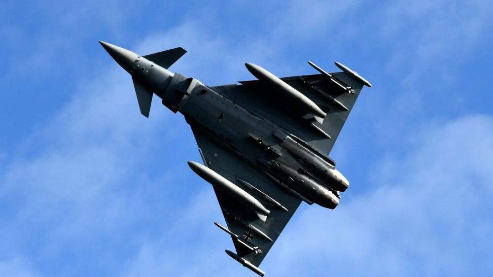 Die Eurofighter-Übung dauert bis 31. Oktober