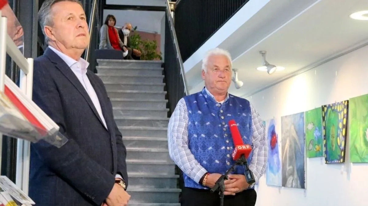 Konrad Seunig (links) und Wolfgang Grilz: Die Stichwahl ist geschlagen