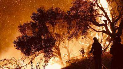 Nur zehn Prozent des Feuers sind unter Kontrolle 