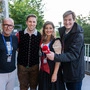 Wolfgang Kudler, Sašo Avsenik, Lucija Selak und Michael Großschädl