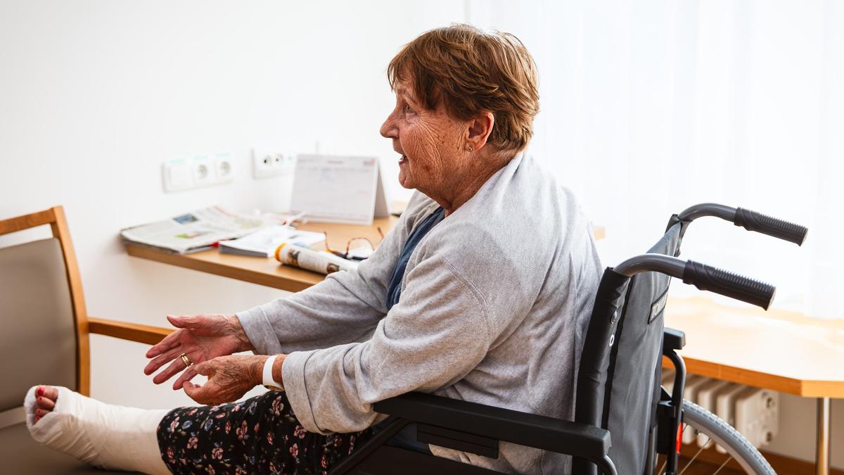 Heidelinde Stemmer ist gestürzt, im LPZ Mürzzuschlag arbeitet sie an ihrer Rückkehr nach Hause. 