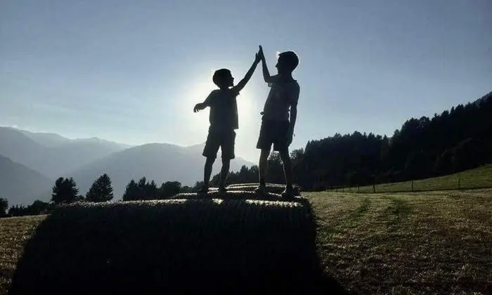 "Z'ommhelfen": Das ist das Motto der beiden Landwirte aus Lendorf