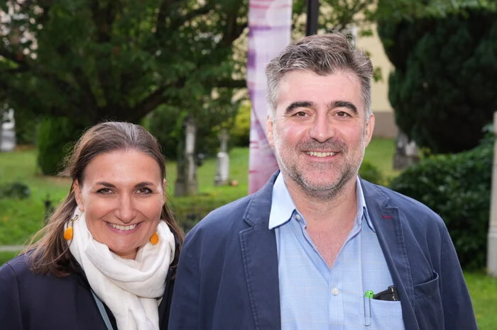Künstler Markus Hofer mit Begleitung 