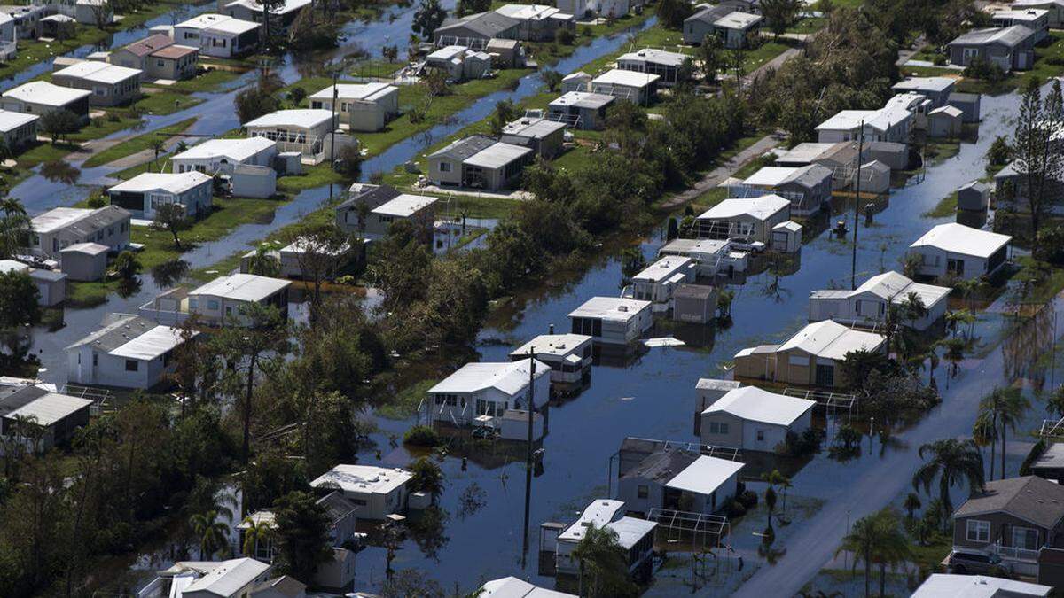 &quot;Irma&quot; verursachte in Bonita Springs Überschwemmungen