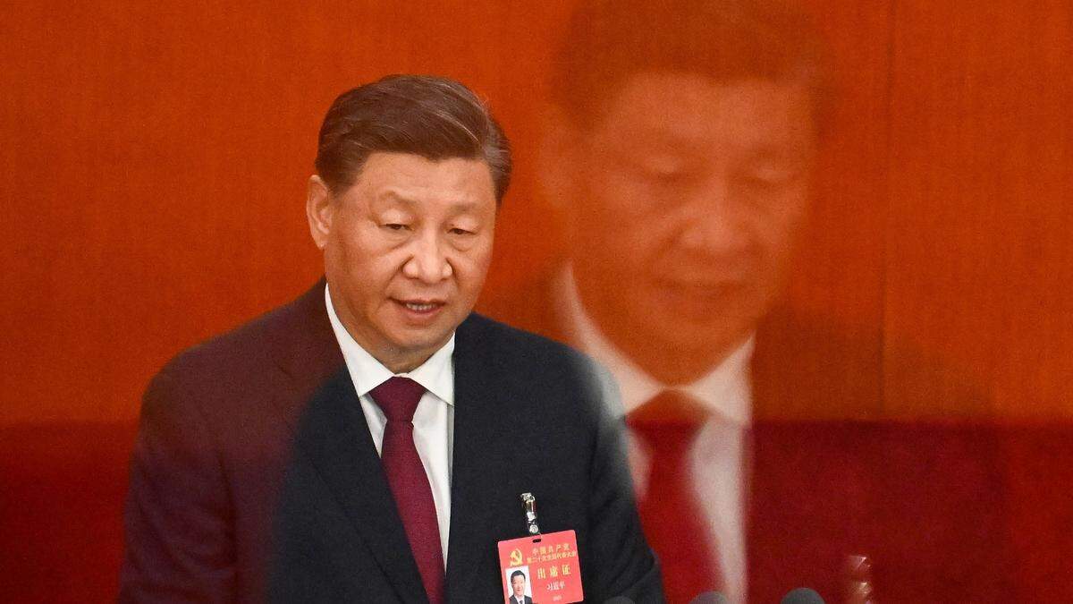 Staatspräsident Xi Jinping bei seiner Grundsatzrede