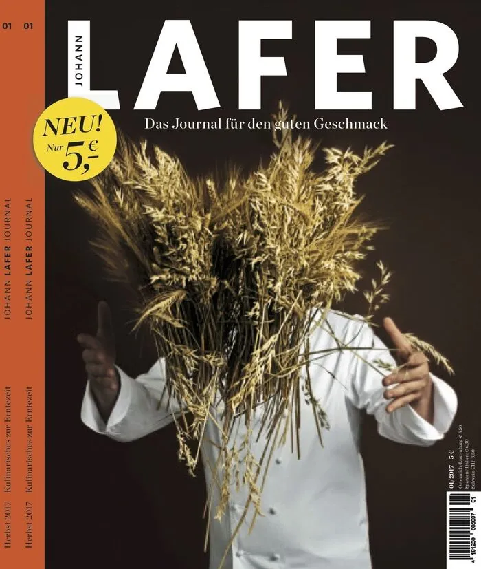Die erste Ausgabe des Genießer Magazins von Johann Lafer feiert Premiere