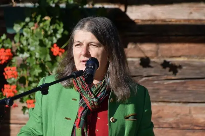Auch Naturpark-Obfrau Claudia Sperl war mit von der Partie