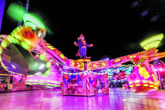 Nervenkitzel pur: Der Vergnügungspark des 78. Villacher Kirchtags