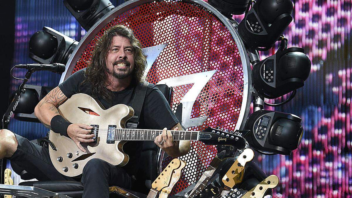 Geheimnis um den Coutndown gelüftet: Dave Grohl, Frontman der Foo Fighters