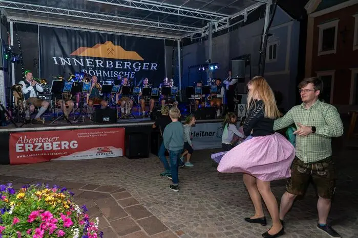 Musikalische Verstärkung kam von der Gratweiner Böhmischen