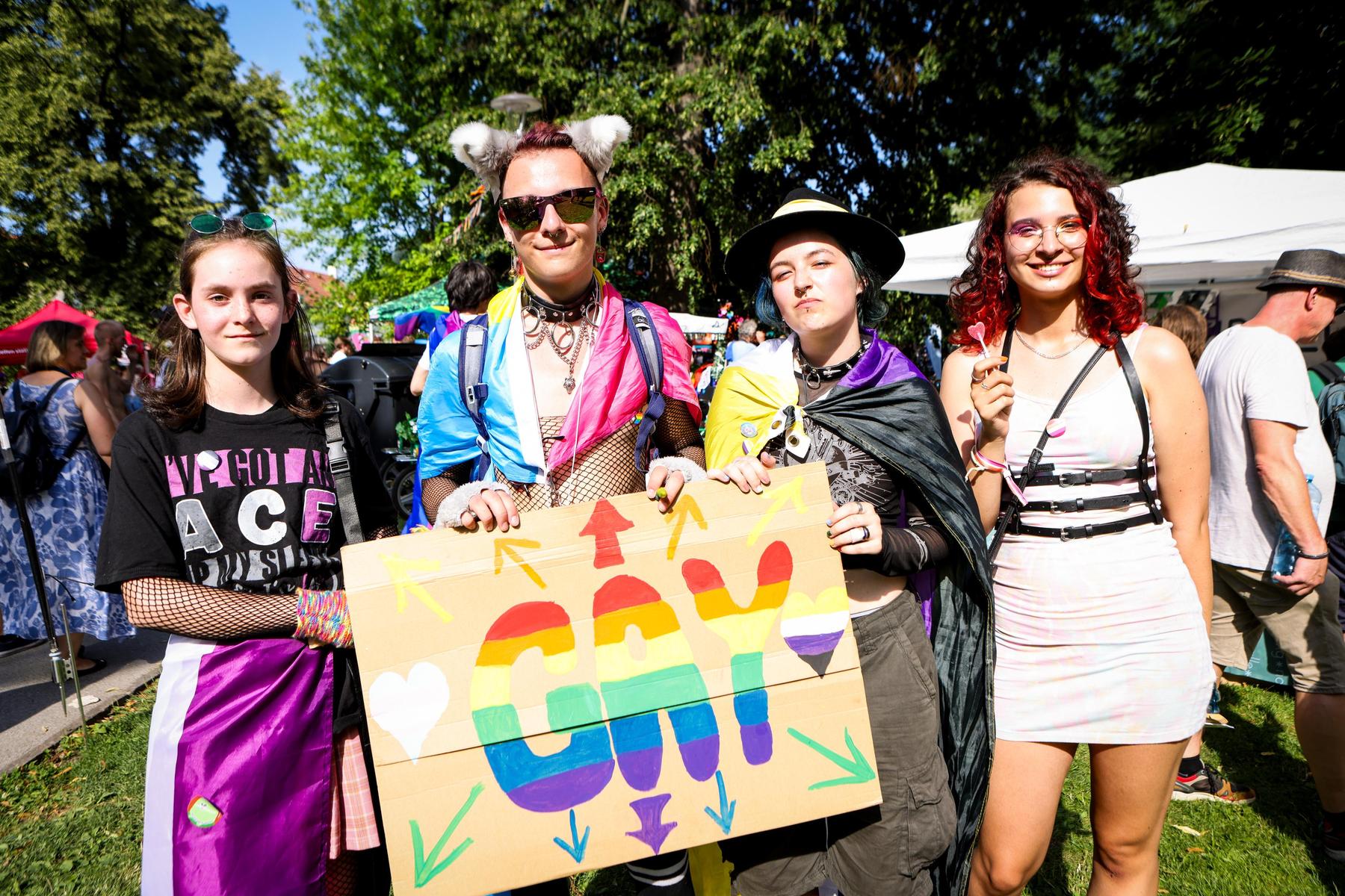 Graz: Queere Community brachte den Park zum beben
