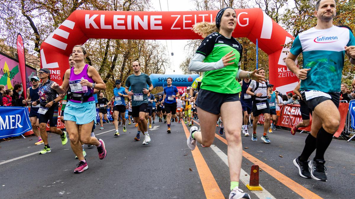 In wenigen Tagen geht der Graz Marathon über die Bühne