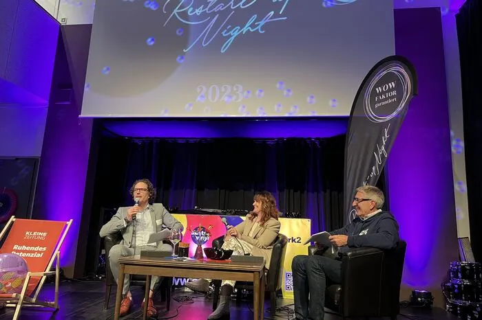 Anita Lafer von Great Lengths in St. Stefan im Rosental begeisterte bei der diesjährigen Restart-up Night mit ihrer Philosophie: "Viel arbeiten hilft nicht, es kommt darauf an, wie effizient man ist."