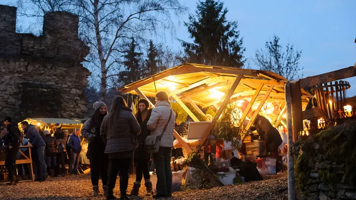 Die Burg Liebenfels und der Pulster Advent - eine gute Kombination für ein stimmungsvolles Eintauchen in die Weihnachtszeit