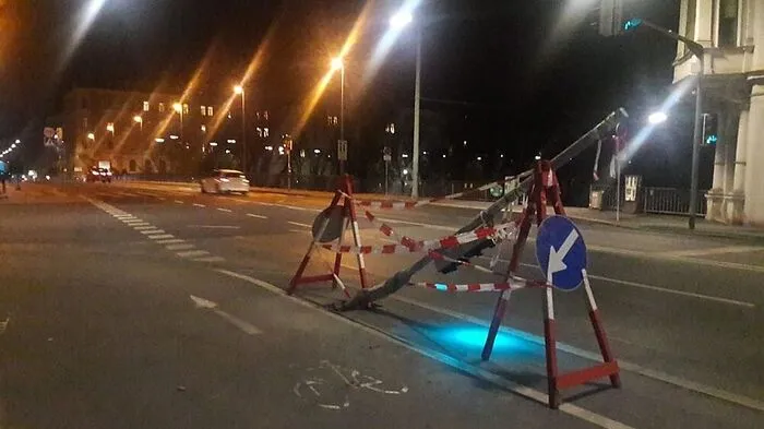 Die Ampel bei der Keplerbrücke in Graz