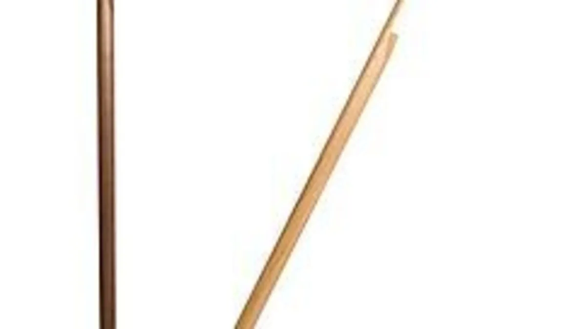 Von Schneestangen inspirierte Lampe des Designduos Dekappa.