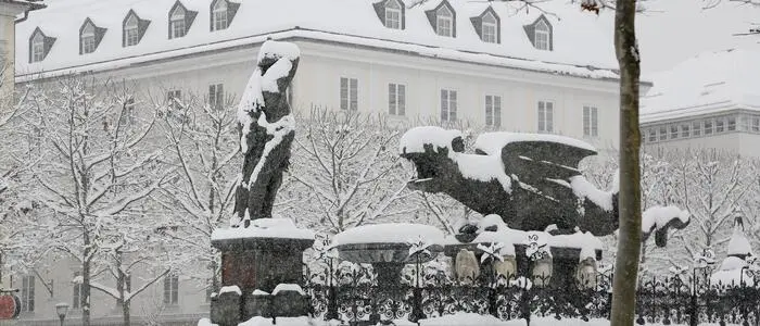 Lindwurm im Schnee: Wird es dieses Bild diesen Winter geben?