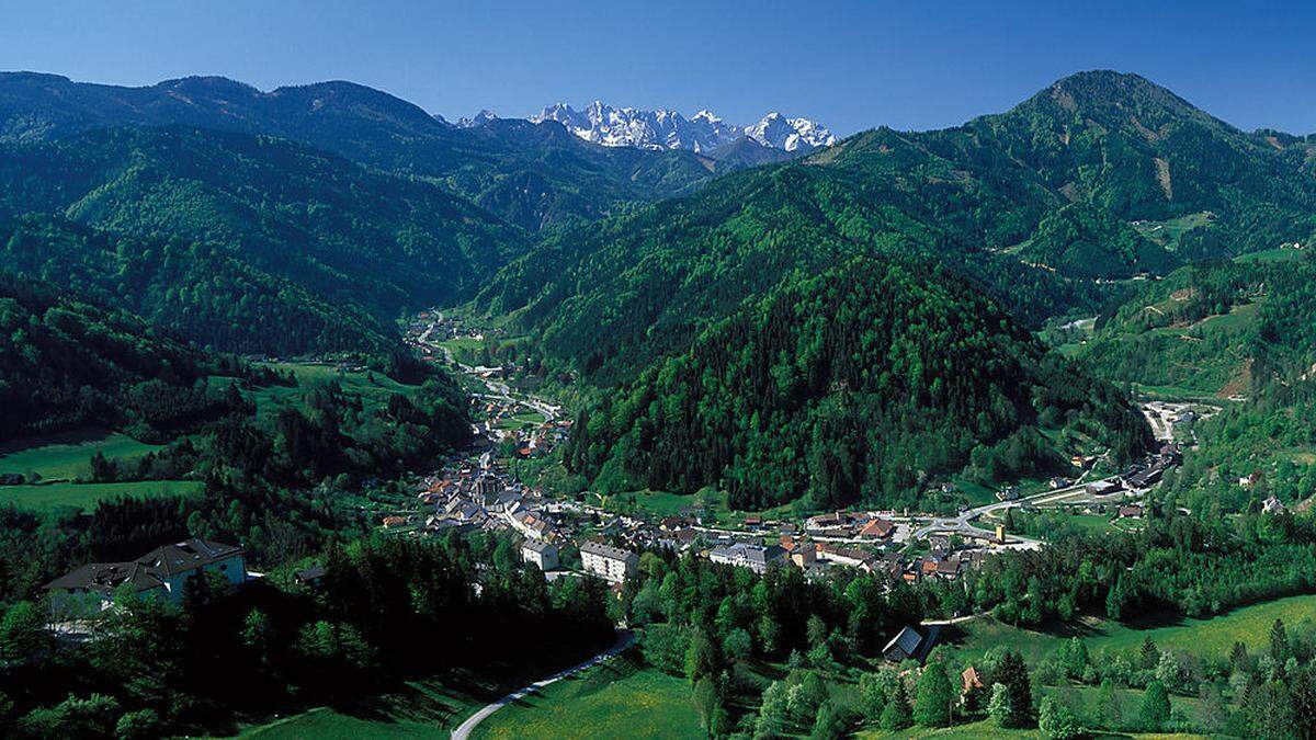 Ein schöner Blick auf den Jubilar Bad Eisenkappel