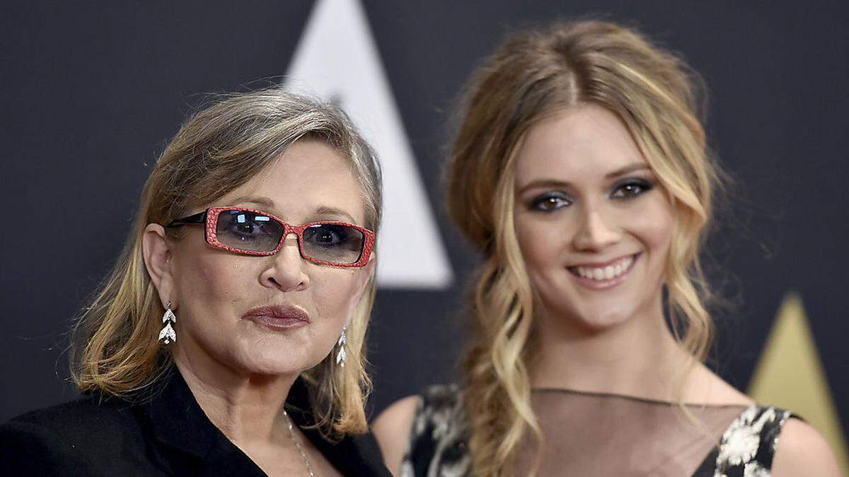 Carrie Fisher und Billie Catherine Lourd