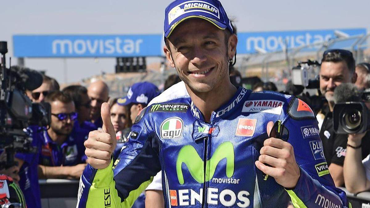 Rossi: Daumen hoch dank Daumenbremse