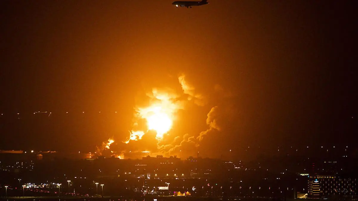 Großbrand in Jeddah