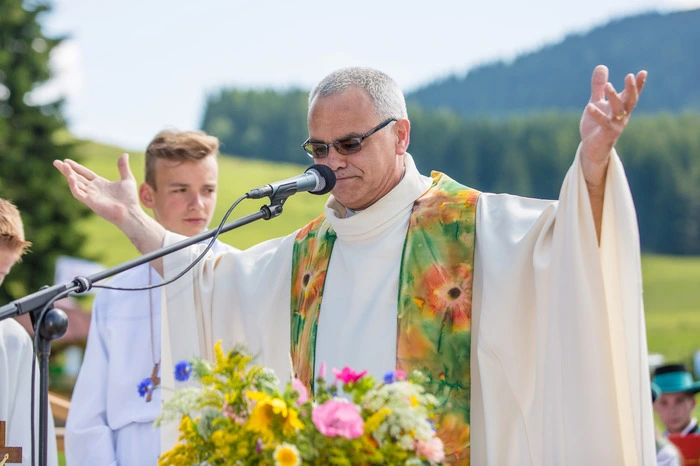 Den anschließenden Festgottesdienst zelebrierte Pfarrer Karl Rechberger.