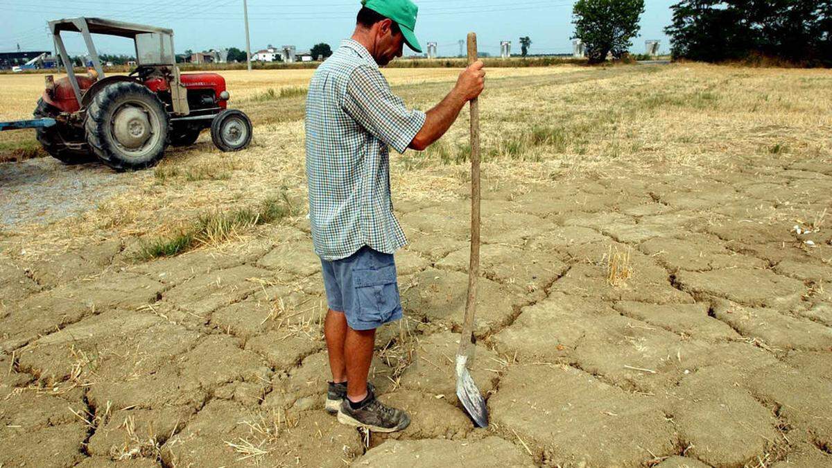 Italien stöhnt unter der Hitzewelle und der extremen Trockenheit