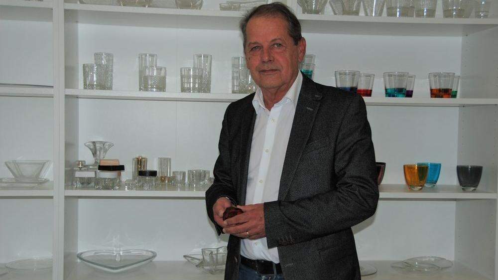 Gehard Detela leitet das Technoglas Werk in Voitsberg seit 35 Jahren