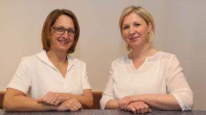 Team: Allgemeinmedizinerin Michaela Ortner-Schmacher mit ihrer Assistentin Michaela Strauss