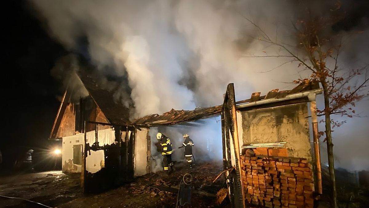 Brand in Kalchgruben bei Fehring