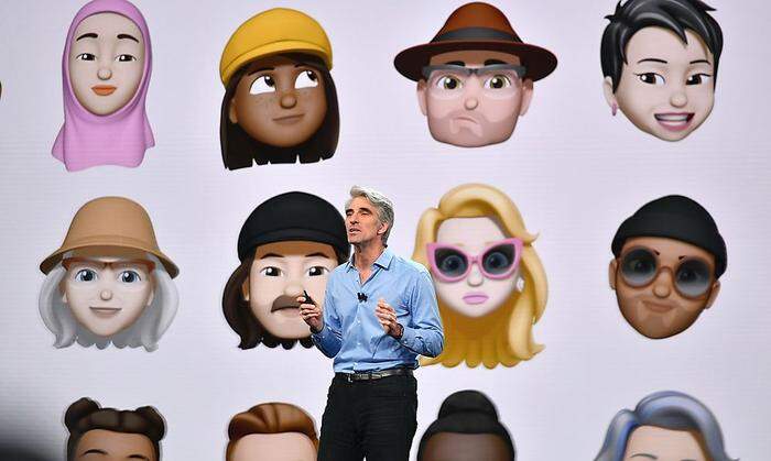 "Memojis" nennt Apple die animierten Emojis, die als Porträt verwendet werden