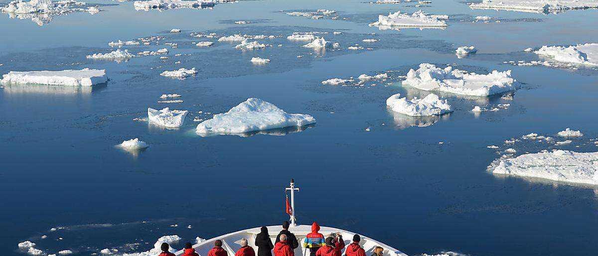 Schiffsreisen in die Antarktis boomen