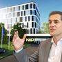 NXP-Vorstand Markus Stäblein treibt den Ausbau in Gratkorn voran. Das gut zwölf Millionen Euro teure neue Forschungszentrum soll bis Jahresende fertig sein
