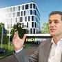 NXP-Vorstand Markus Stäblein treibt den Ausbau in Gratkorn voran. Das gut zwölf Millionen Euro teure neue Forschungszentrum soll bis Jahresende fertig sein
